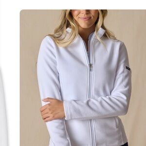 Straight Down Swing Golf Jacket White, size XL